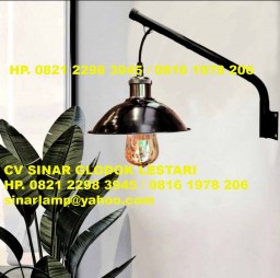 Kap Lampu Jalan Gantung E27 Kap Lampu Dinding Gantung